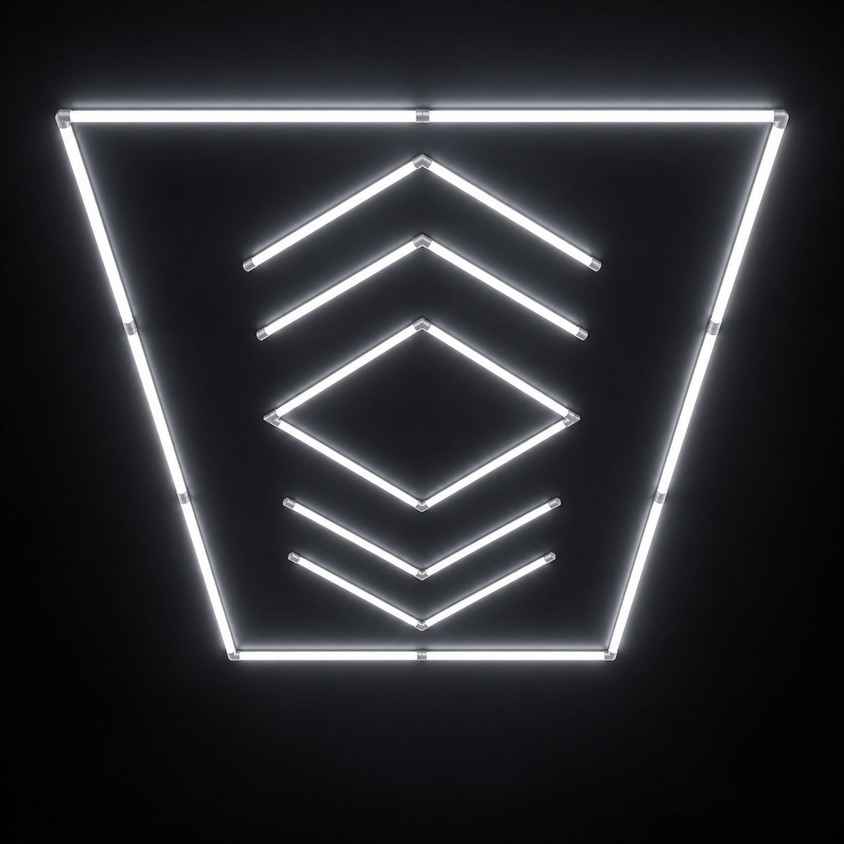 Arrow LED Ceiling Light — White