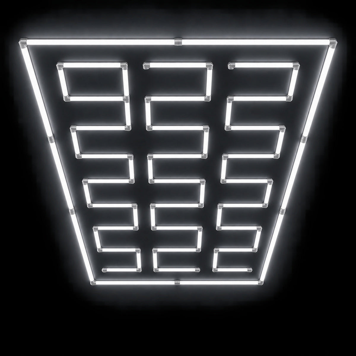 Meander LED Ceiling Light — White